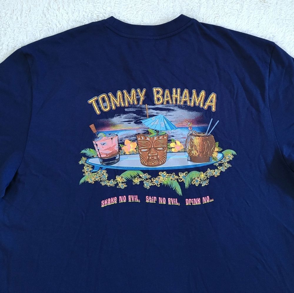 Tommy Bahama "No Evil" Graphic Tee👕 - NWOT - Picture 3 of 13